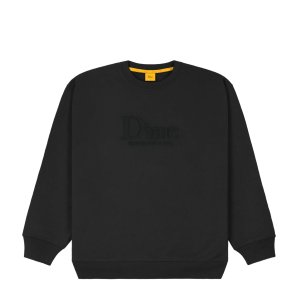 <img class='new_mark_img1' src='https://img.shop-pro.jp/img/new/icons5.gif' style='border:none;display:inline;margin:0px;padding:0px;width:auto;' />Dime Classic Embossed Crewneck/ Black (ダイム クルーネック / スウェット)