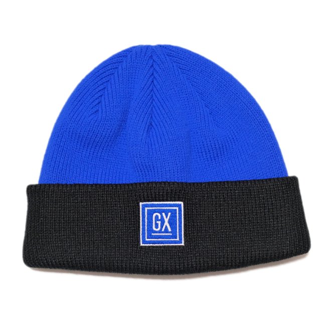 <img class='new_mark_img1' src='https://img.shop-pro.jp/img/new/icons5.gif' style='border:none;display:inline;margin:0px;padding:0px;width:auto;' />GX1000 GX BEANIE / BLUE (ジーエックスセン ビーニー / ニットキャップ)