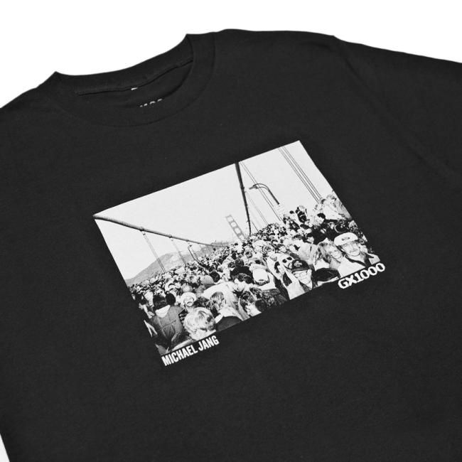 なんでも鑑定団よりも驚き！ / TEE BRIDGE GX1000 BLACK 半袖 / Tシャツ (ジーエックスセン ミュージシャン