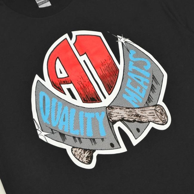 DEAR, A-1 MEATS TEE / BLACK (ディアー/ Tシャツ) - HORRIBLE'S PROJECT｜SAYHELLO｜DIME  MTL | HELLRAZOR｜QUASI｜THEORIES｜VANS SKATE｜正規取扱い販売店 | 全国一律送料660円 | 