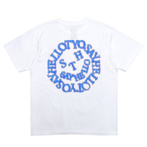 <img class='new_mark_img1' src='https://img.shop-pro.jp/img/new/icons1.gif' style='border:none;display:inline;margin:0px;padding:0px;width:auto;' />SAYHELLO 3D FACE LOGO TEE / WHITE (セイハロー / Tシャツ)