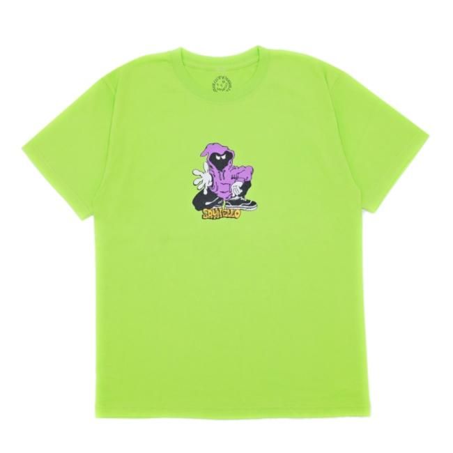 SAYHELLO NIGHT KIDS TEE / LIME (セイハロー / Tシャツ