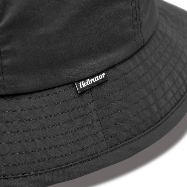 HELLRAZOR CUSTOM NYLON ARMY HAT with FLAP / BLACK (ヘルレイザー ハット） - HORRIBLE'S  PROJECT｜HORRIBLE'S｜SAYHELLO | HELLRAZOR | Dime MTL | QUASI | HOTEL BLUE |  GX1000 | THEORIES | VANS SKATE 