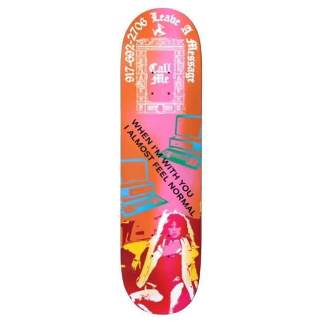 未使用品　CALL ME 917 HOT ROD DECK CALL ME 917 HOTROD SKIDUL DECK (8.5 x 31.75inch) コールミー