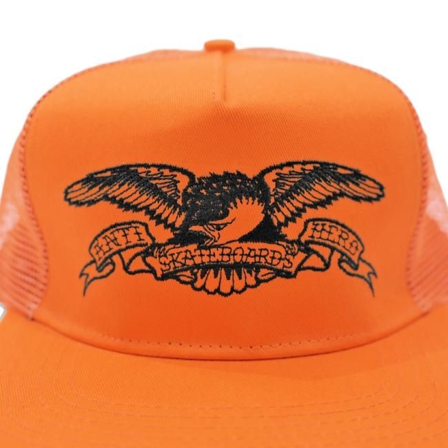 ANTIHERO BASIC EAGLE MESH CAP / ORANGE×BLACK (アンチヒーロー