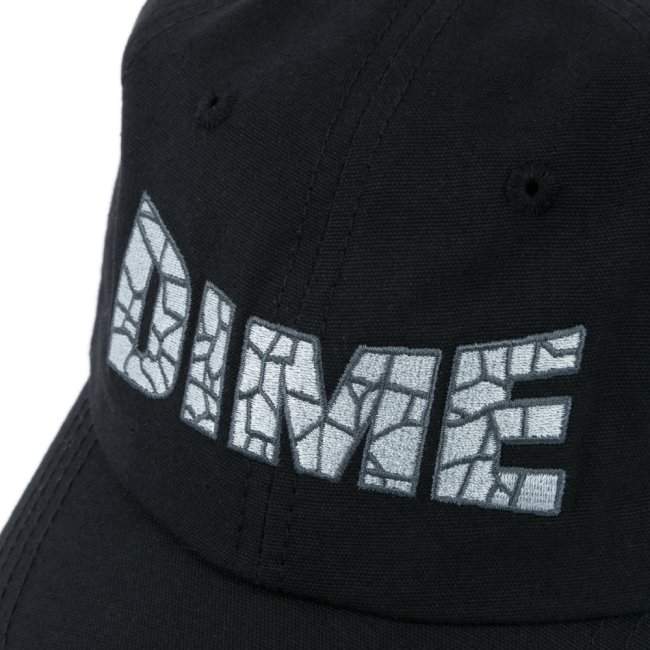 Dime Echo Cap / Black (ダイム キャップ / 6パネルキャップ 