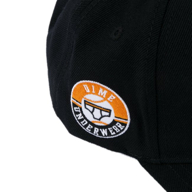 Dime Team Cap / Black (ダイム キャップ / 6パネルキャップ