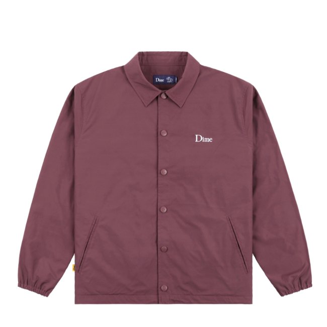 <img class='new_mark_img1' src='https://img.shop-pro.jp/img/new/icons5.gif' style='border:none;display:inline;margin:0px;padding:0px;width:auto;' />Dime Classic Coach Jacket / Plum (ダイム コーチジャケット)
