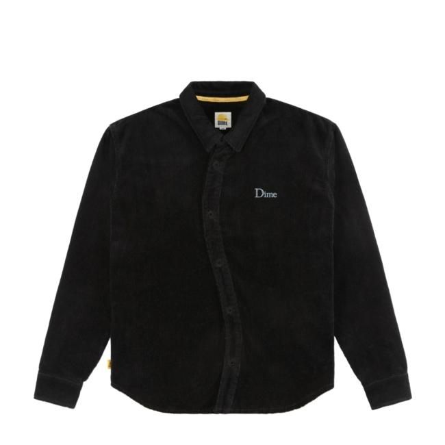 Dime Wave Corduroy Shirt / Black (ダイム コーデュロイシャツ