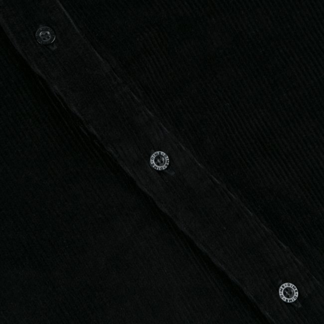 Dime Wave Corduroy Shirt / Black (ダイム コーデュロイシャツ