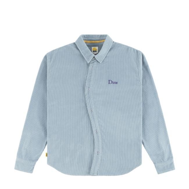 Dime Wave Corduroy Shirt / Stone Blue (ダイム コーデュロイシャツ ...