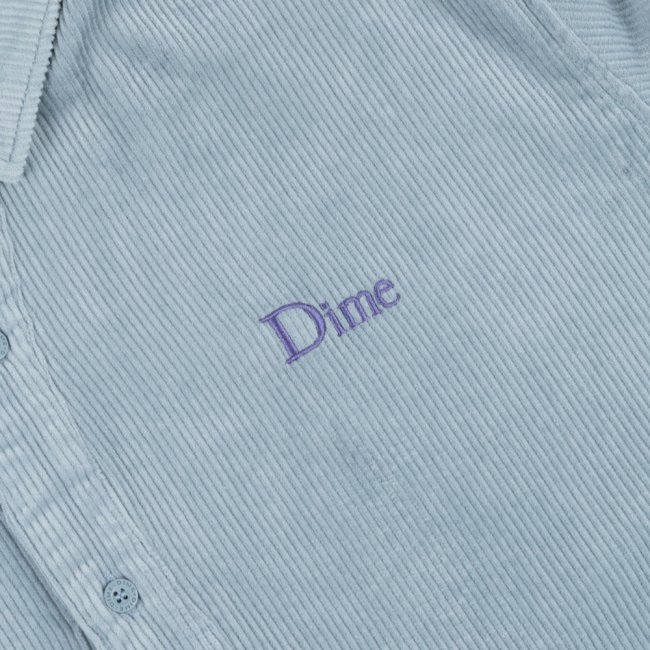 Dime Wave Corduroy Shirt / Stone Blue (ダイム コーデュロイシャツ
