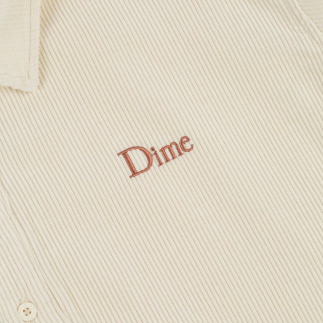 Dime Wave Corduroy Shirt / Cream (ダイム コーデュロイシャツ 