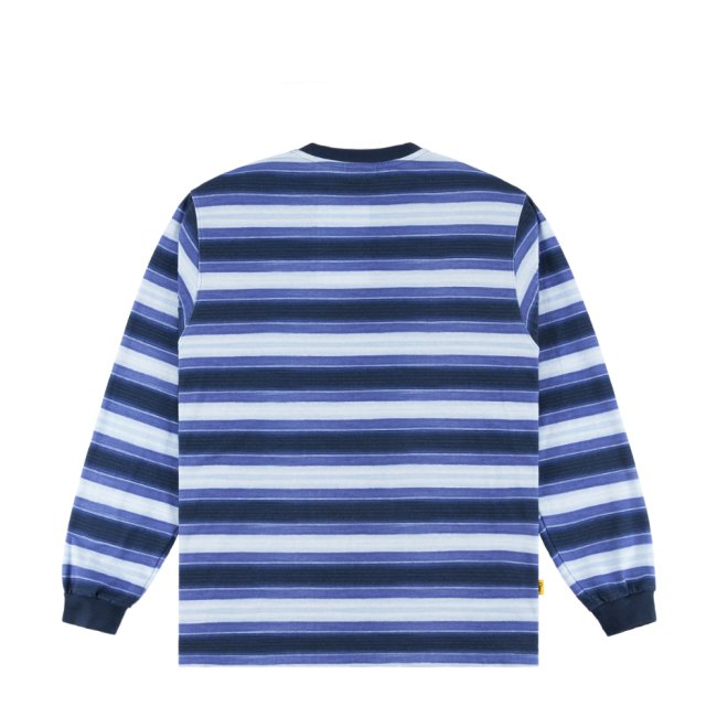 Dime Classic Striped L/S Shirt / Navy (ダイム ボーダーロング