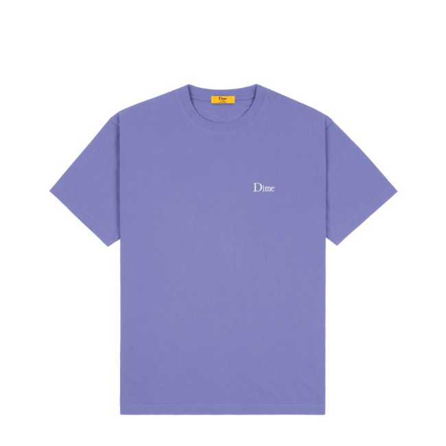 Dime Classic Small Logo T-Shirt / Velvet Purple (ダイム Tシャツ