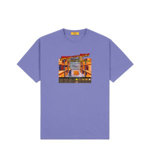 <img class='new_mark_img1' src='https://img.shop-pro.jp/img/new/icons5.gif' style='border:none;display:inline;margin:0px;padding:0px;width:auto;' />Dime DOS T-Shirt / Velvet Purple (ダイム Tシャツ / 半袖)
