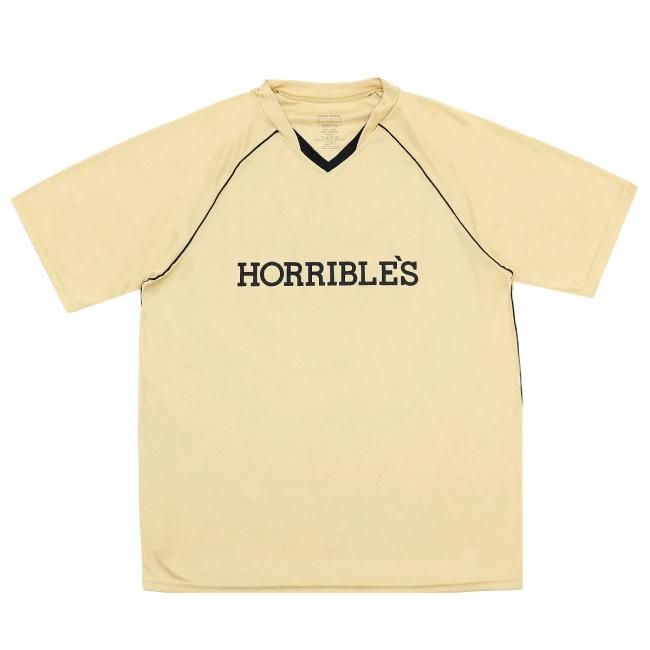 HORRIBLE'S SOCCER JERSEY/ GOLD (ホリブルズ サッカーシャツ