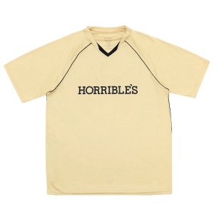 <img class='new_mark_img1' src='https://img.shop-pro.jp/img/new/icons5.gif' style='border:none;display:inline;margin:0px;padding:0px;width:auto;' />HORRIBLE'S SOCCER JERSEY/ GOLD (ホリブルズ サッカーシャツ)