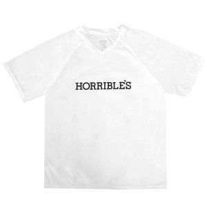 <img class='new_mark_img1' src='https://img.shop-pro.jp/img/new/icons5.gif' style='border:none;display:inline;margin:0px;padding:0px;width:auto;' />HORRIBLE'S SOCCER JERSEY/ WHITE (ホリブルズ サッカーシャツ)