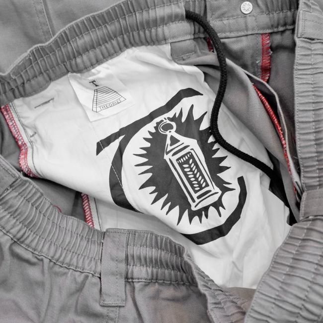 THEORIES STAMP LOUNGE PANT / LIGHT GREY（セオリーズ イージー