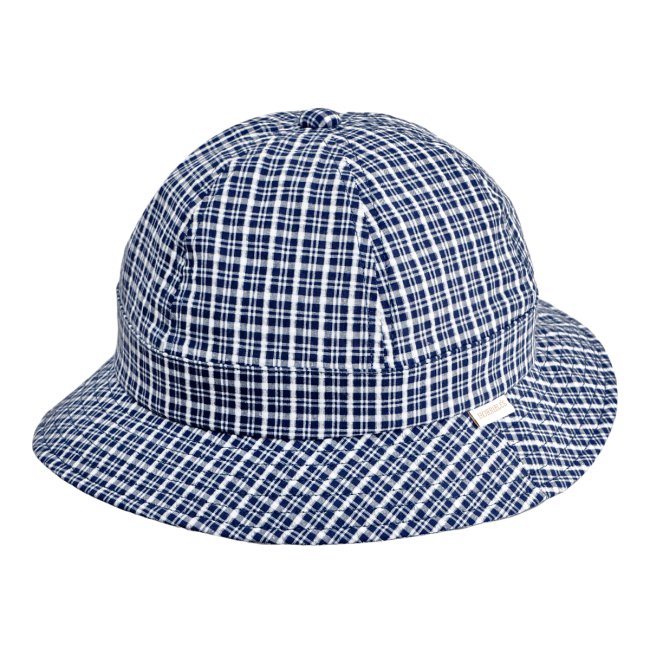 <img class='new_mark_img1' src='https://img.shop-pro.jp/img/new/icons5.gif' style='border:none;display:inline;margin:0px;padding:0px;width:auto;' />HORRIBLE'S SEERSUCKER BALL HAT / NAVY（ホリブルズ デニム ボールハット /ベルハット）