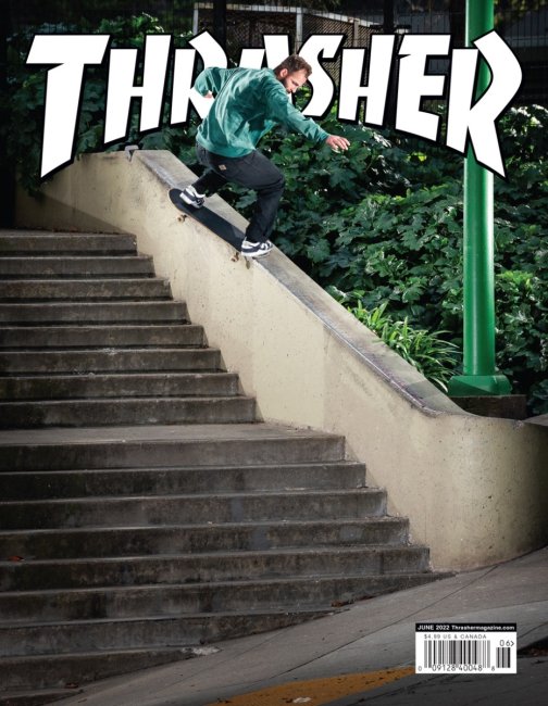 <img class='new_mark_img1' src='https://img.shop-pro.jp/img/new/icons5.gif' style='border:none;display:inline;margin:0px;padding:0px;width:auto;' />THRASHER June 2022 ISSUE#503（スラッシャー マガジン/雑誌）　