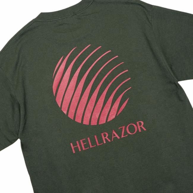 HELLRAZOR LOGO T-SHIRT / FOREST GREEN (ヘルレイザー Tシャツ
