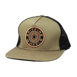 <img class='new_mark_img1' src='https://img.shop-pro.jp/img/new/icons5.gif' style='border:none;display:inline;margin:0px;padding:0px;width:auto;' />SPITFIRE CLASSIC 87 SWIRL PATCH SNAPBACK CAP / TAN (スピットファイアー メッシュキャップ)