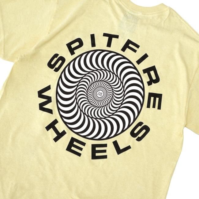 SPITFIRE CLASSIC SWIRL TEE / BANANA (スピットファイアー 半袖