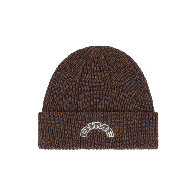 <img class='new_mark_img1' src='https://img.shop-pro.jp/img/new/icons5.gif' style='border:none;display:inline;margin:0px;padding:0px;width:auto;' />Dime Arch Beanie / SEPIA (ダイム ニットキャップ/ビーニー)