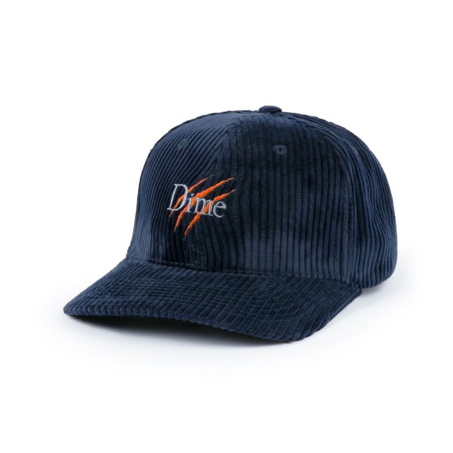 <img class='new_mark_img1' src='https://img.shop-pro.jp/img/new/icons5.gif' style='border:none;display:inline;margin:0px;padding:0px;width:auto;' />Dime Dino Corduroy Cap / NAVY (ダイム キャップ / 6パネルキャップ)