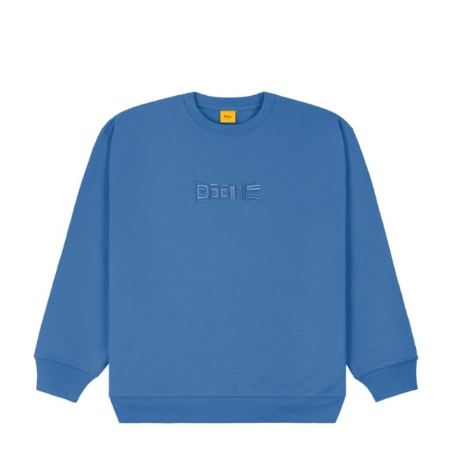 Dime Maze Crewneck/ BLUE (ダイム クルーネック / スウェット