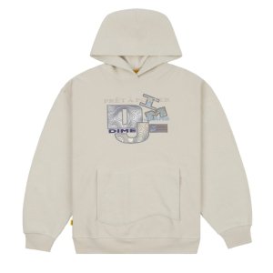 <img class='new_mark_img1' src='https://img.shop-pro.jp/img/new/icons5.gif' style='border:none;display:inline;margin:0px;padding:0px;width:auto;' />Dime DJCO Reverse Sleeve Hoodie / CREAM (ダイム パーカー / スウェット)