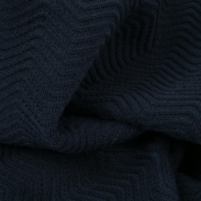 Dime Wave Cable Knit Sweater/ NAVY (ダイム ニット / セーター