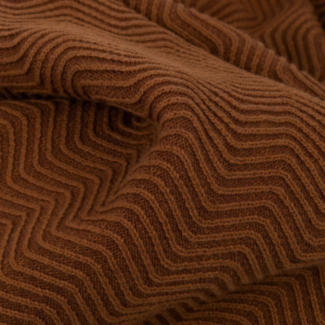 Dime Wave Cable Knit Sweater/ RAW SIENNA (ダイム ニット / セーター