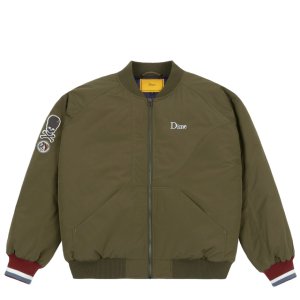 <img class='new_mark_img1' src='https://img.shop-pro.jp/img/new/icons5.gif' style='border:none;display:inline;margin:0px;padding:0px;width:auto;' />Dime Velcro Patch Bomber Jacket / ASPARAGUS (ダイム ボンバージャケット/MA-1)