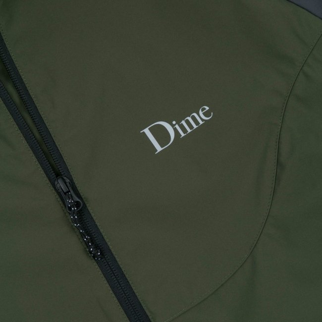 Dime Two Tone Windbreaker Jacket/ OLIVE GREEN×EGGPLANT (ダイム 2 ...
