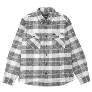 <img class='new_mark_img1' src='https://img.shop-pro.jp/img/new/icons5.gif' style='border:none;display:inline;margin:0px;padding:0px;width:auto;' />BRIXTON BOWERY HEAVY WEIGHT L/S FLANNEL SHIRT / BLACK/CHARCOAL (ブリクストン 長袖ネルシャツ)