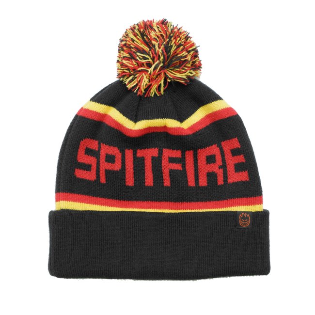 <img class='new_mark_img1' src='https://img.shop-pro.jp/img/new/icons5.gif' style='border:none;display:inline;margin:0px;padding:0px;width:auto;' />SPITFIRE SPITFIRE CLASSIC 87 POM BEANIE / NAVY/RED/GOLD (スピットファイアー ビーニーキャップ)