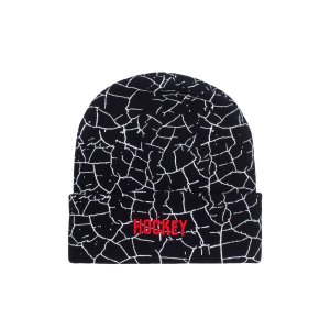 <img class='new_mark_img1' src='https://img.shop-pro.jp/img/new/icons5.gif' style='border:none;display:inline;margin:0px;padding:0px;width:auto;' />HOCKEY Crackle Beanie / BLACK/3M (ホッキー ビーニー/ニットキャップ)