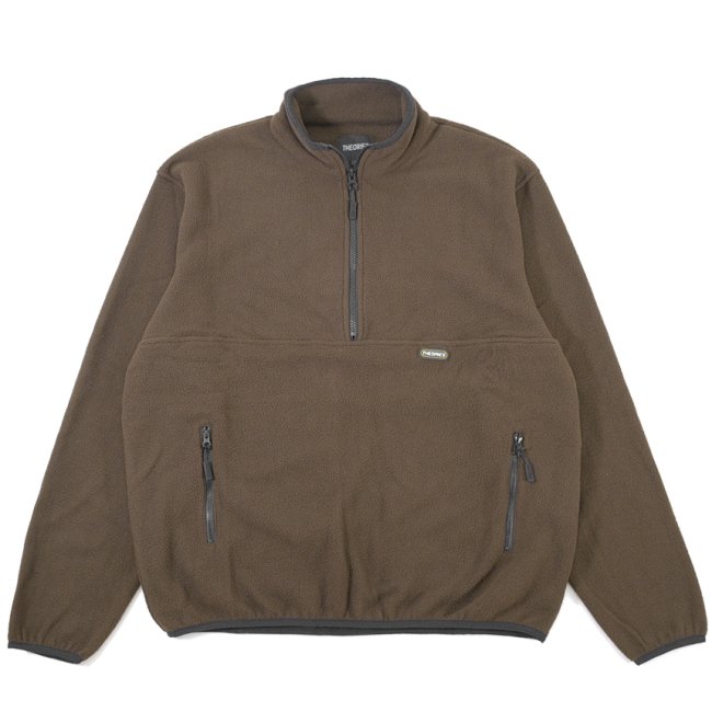 THEORIES CATSKILLS HALF ZIP FLEECE JACKET / CHOCOLATE（セオリーズ フリースジャケット）　 -  HORRIBLE'S PROJECT｜HORRIBLE'S｜SAYHELLO | HELLRAZOR | Dime MTL | QUASI |