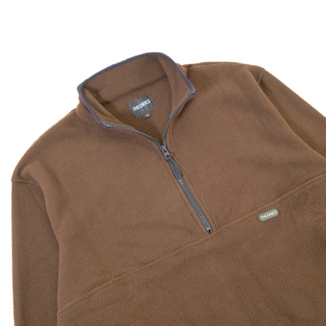 THEORIES CATSKILLS HALF ZIP FLEECE JACKET / CHOCOLATE（セオリーズ フリースジャケット）　 -  HORRIBLE'S PROJECT｜HORRIBLE'S｜SAYHELLO | HELLRAZOR | Dime MTL | QUASI |