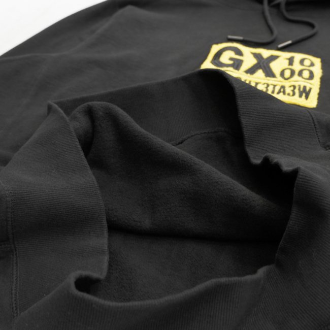 GX1000 61 LOGO HOODIE / BLACK (ジーエックスセン フーディ 