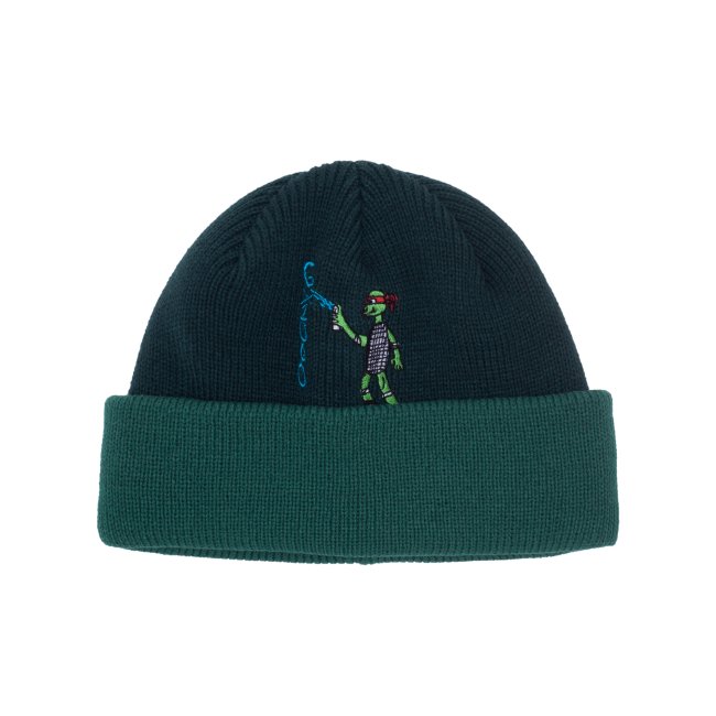 <img class='new_mark_img1' src='https://img.shop-pro.jp/img/new/icons5.gif' style='border:none;display:inline;margin:0px;padding:0px;width:auto;' />GX1000 SPRAY BEANIE / EMERALD × FOREST GREEN (ジーエックスセン ビーニー/ニットキャップ )