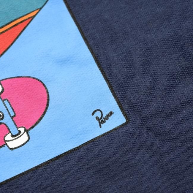 THRASHER HURRICANE CREWNECK SWEAT / NAVY（スラッシャー