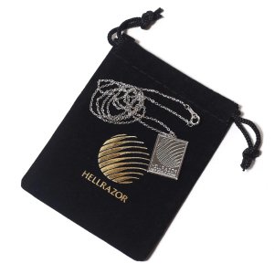 <img class='new_mark_img1' src='https://img.shop-pro.jp/img/new/icons5.gif' style='border:none;display:inline;margin:0px;padding:0px;width:auto;' />HELLRAZOR REMEMBER YOU MUST DIE NECKLACE w/ POUCH / STERLING SILVER (ヘルレイザー ネックレス）