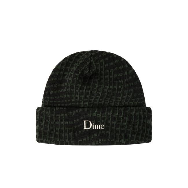 Dime Classic Logo Warp Beanie / Dark Forest (ダイム ニットキャップ 