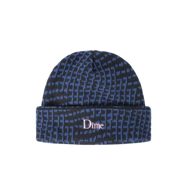 <img class='new_mark_img1' src='https://img.shop-pro.jp/img/new/icons5.gif' style='border:none;display:inline;margin:0px;padding:0px;width:auto;' />Dime Classic Logo Warp Beanie / Serenity Blue (ダイム ニットキャップ/ビーニー)