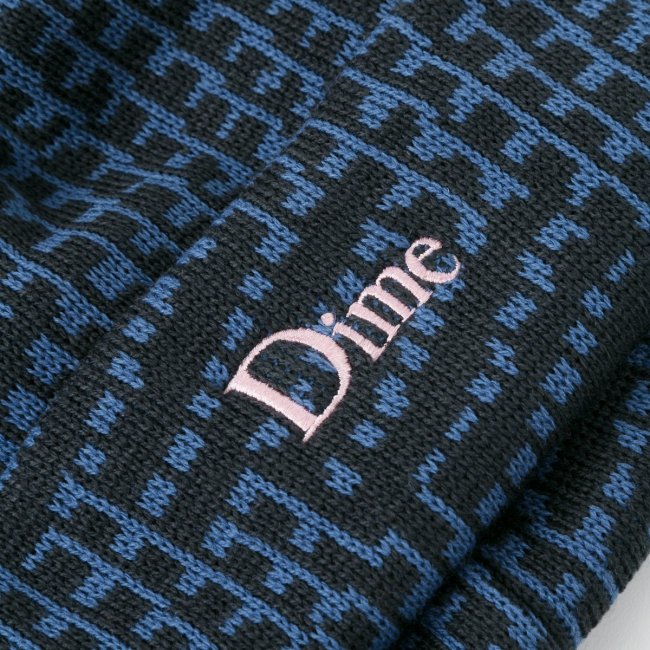 Dime Classic Logo Warp Beanie / Serenity Blue (ダイム ニット 