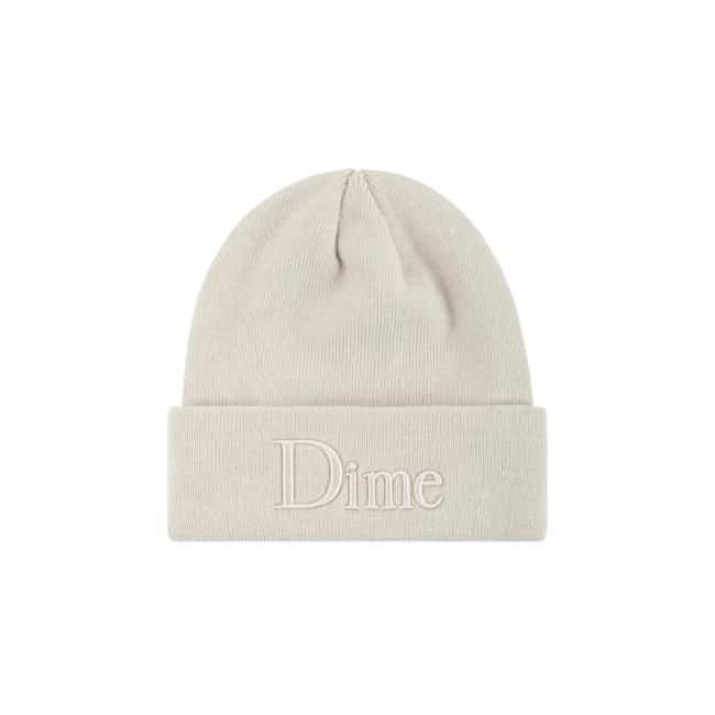 Dime Classic 3D Beanie / Cream (ダイム ニットキャップ/ビーニー 